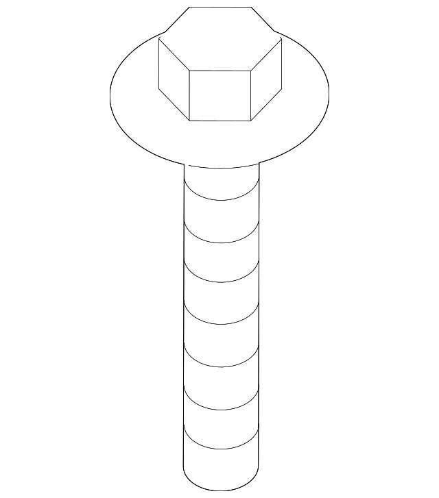 07-11-9-907-476 Деталь ROLL BAR BOLT, LEFT