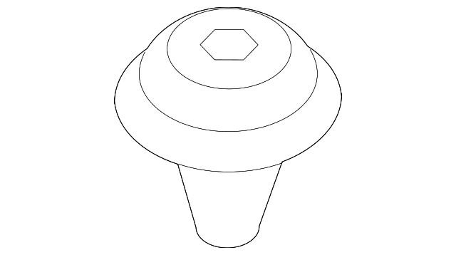 07149267349 Деталь FRONT COVER CLIP, LEFT