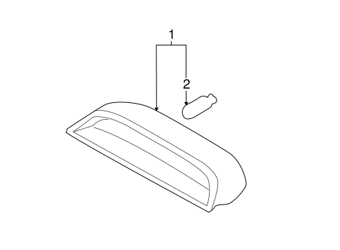 Aveo HIGH MOUNTED STOP LAMP