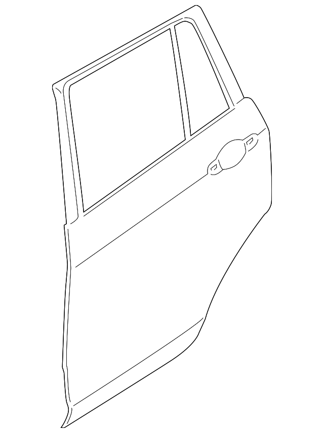 41-52-7-238-696 Деталь DOOR SHELL, RIGHT