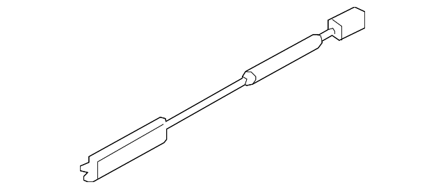 285E71LA0A Деталь ANTENNA, LEFT