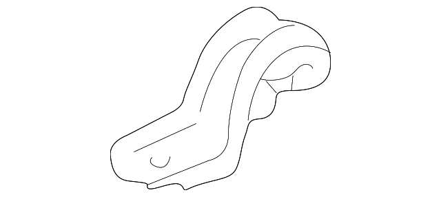 16505-70060 Деталь RADIATOR ASSY UPPER BRACKET, RIGHT
