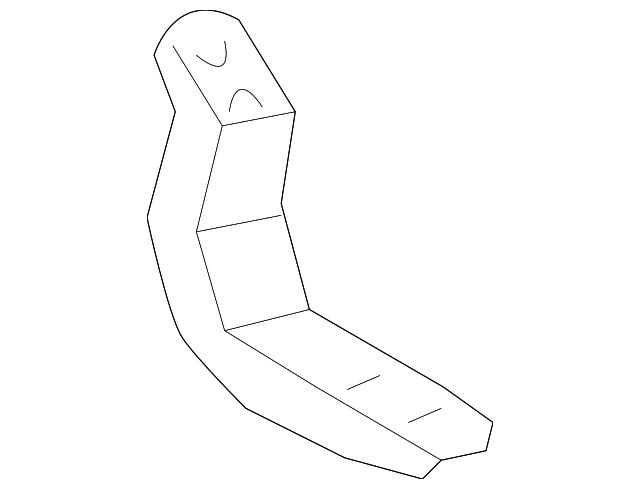 51797-60080 RUNNING BOARD REAR BRACKET, LEFT