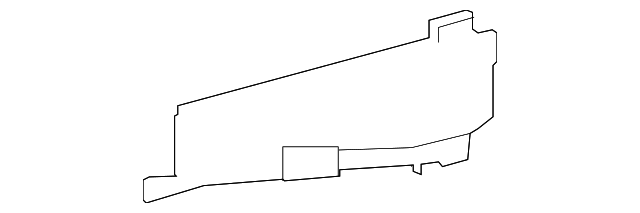 5142537AA Деталь LOWER RAIL, LEFT