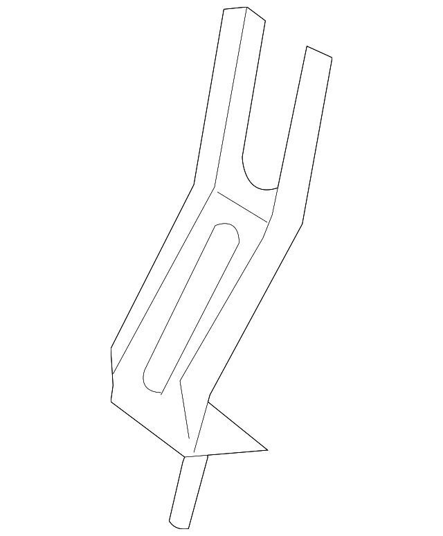 5098563AA Деталь BRACKET, LEFT