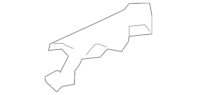 5098641AA Деталь BUMPER BRACKET, LEFT
