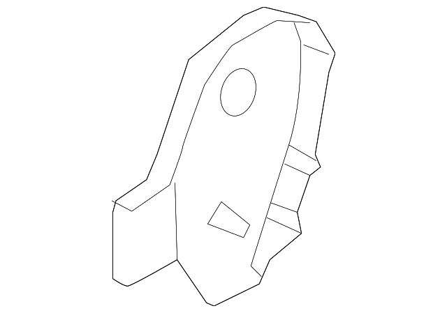 88165-1U020J7 INNER COVER, LEFT