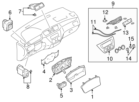 Lancer CLUSTER & SWITCHES
