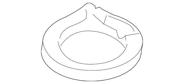 7P0-511-149 Деталь UPPER SEAT SPACER, LEFT
