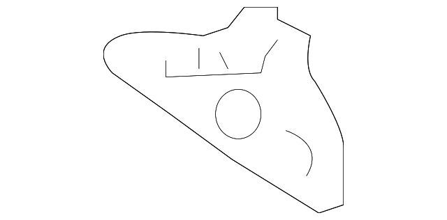 76791-60010 Деталь REAR SPOILER BRACKET, RIGHT