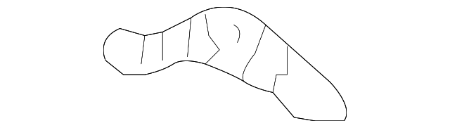 76792-60010 Деталь REAR SPOILER BRACKET, LEFT