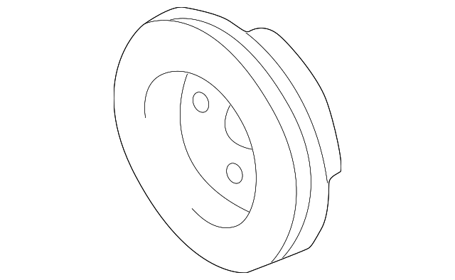 23124-38010 Деталь DAMPER PULLEY