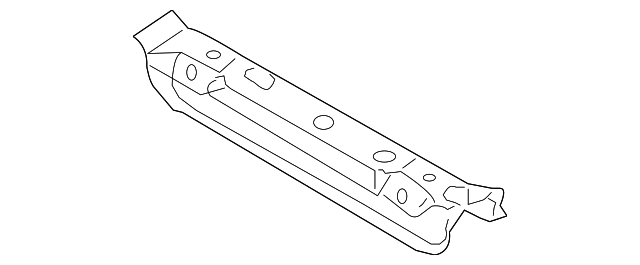 EC01-54-650 Деталь CROSSMEMBER, LEFT