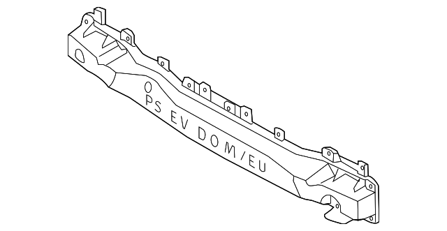 86631-E4010 Деталь IMPACT BAR