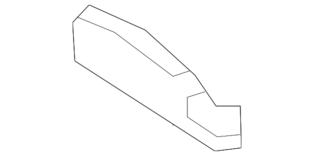 86635-E4000 Деталь IMPACT BAR LOWER BRACKET