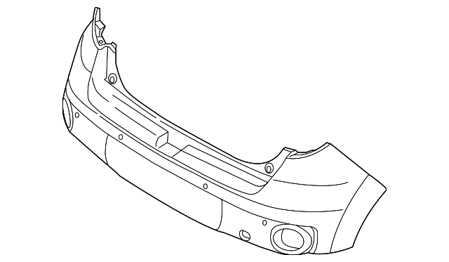 86611-E4100 Деталь BUMPER COVER