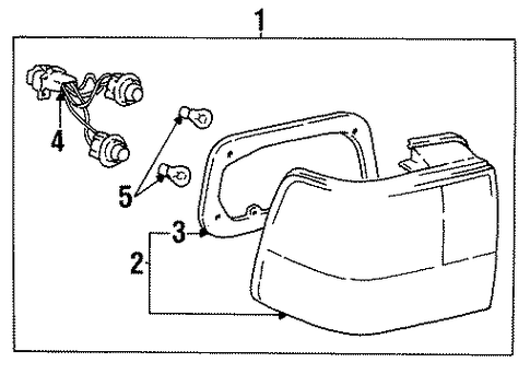 Scoupe TAIL LAMPS