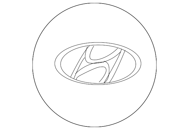 52960-34720 Деталь CENTER CAP