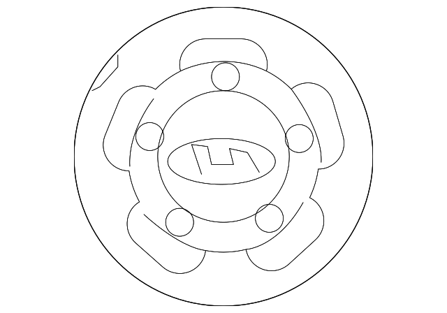 52960-39625 Деталь CENTER CAP