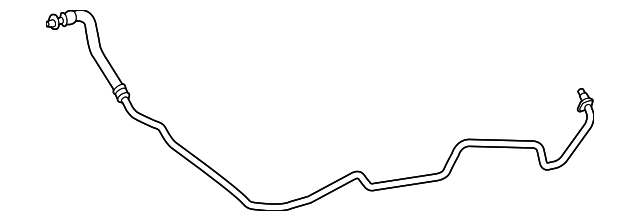 222-270-12-27 Деталь OIL LINE, LEFT