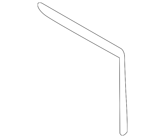 73544FE000 Деталь EVAPORATOR CORE UPPER SEAL