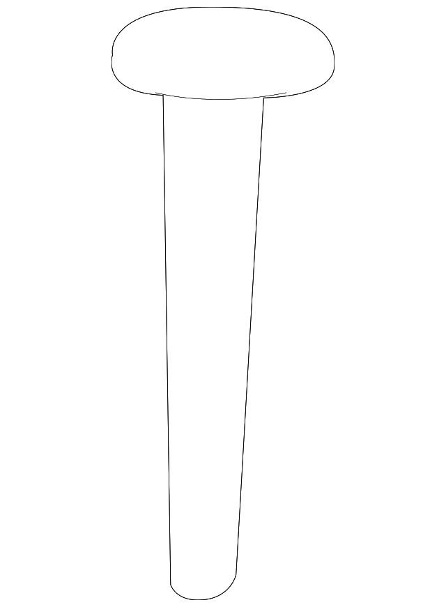 8103992800 Деталь HEADREST GUIDE, RIGHT