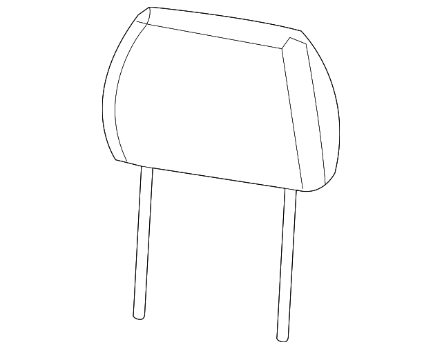 8890415300 Деталь HEADREST PAD, LEFT