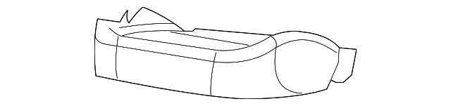 8890415370 Деталь SEAT CUSHION PAD, LEFT