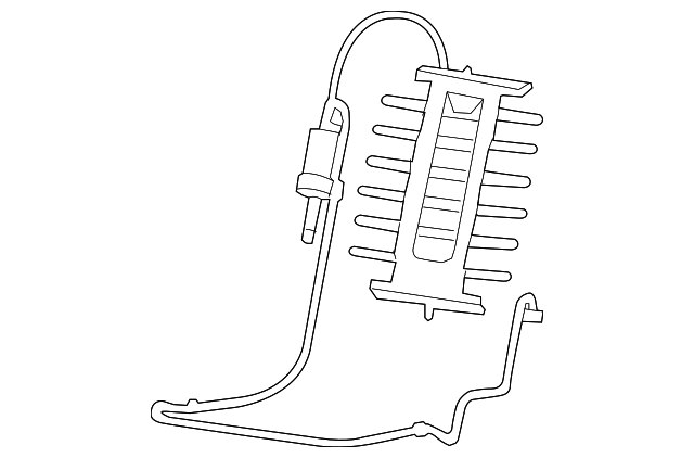 8889345620 Деталь LUMBAR SUPPORT, LEFT