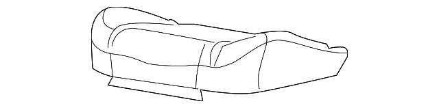 8890428060 Деталь CUSHION COVER, LEFT