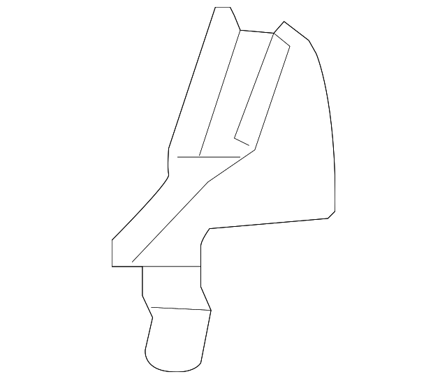8890391530 Деталь RECLINE COVER, LEFT