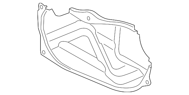 5729A007 Деталь FRONT DR SPEAKER MOUNT BRACKET, LEFT