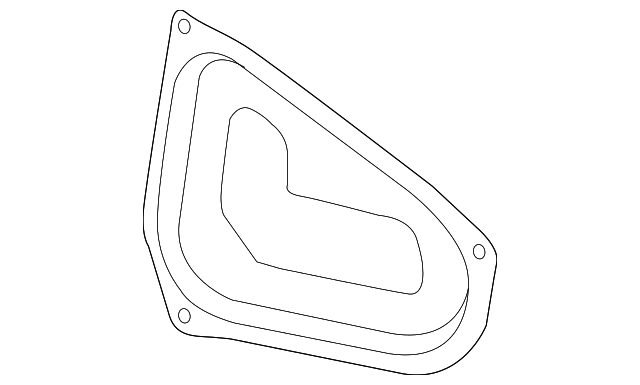 8720A082 Деталь REAR DR SPEAKER COVER, LEFT