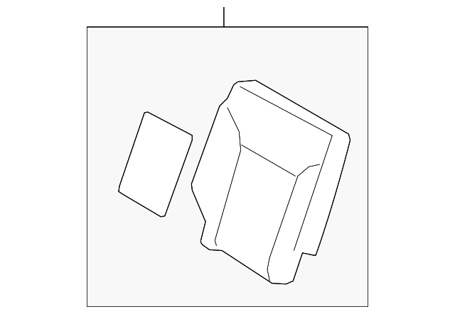 8T4Z-7866800-A Деталь SEAT BACK PAD, RIGHT