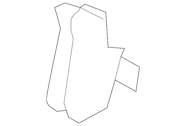 7T4Z-7861348-FB Деталь LOWER COVER, RIGHT