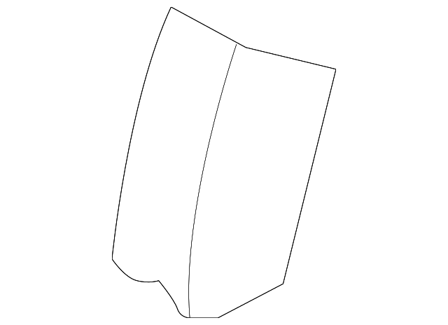 7T4Z-7861348-EB Деталь LOWER COVER, RIGHT