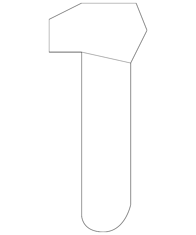 7T4Z-78610A16-CB Деталь HEADREST GUIDE, RIGHT