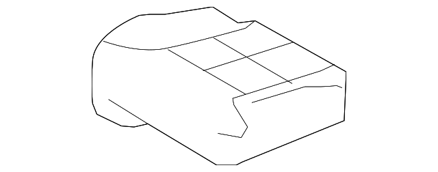 7T4Z-7863804-AB Деталь CUSHION COVER, RIGHT