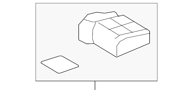 7T4Z7863840A Деталь SEAT CUSHION PAD, RIGHT