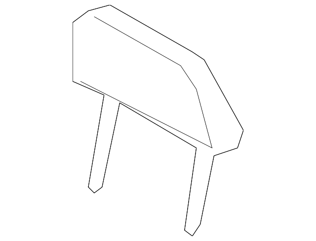 7T4Z-78611A08-AD Деталь HEADREST, RIGHT