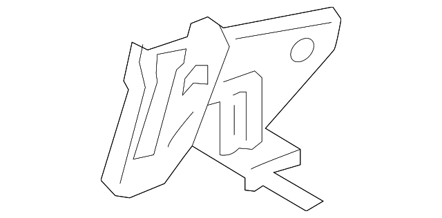 51-81-7-310-743 Деталь WINDOW REGULATOR BRACKET, LEFT