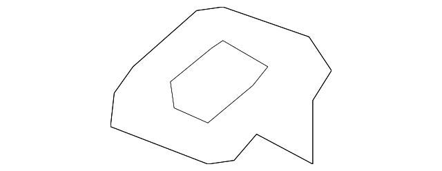 82222-SAA-003ZB Деталь COVER, RR. SEAT LOCK *YR233L* (TITANIUM)