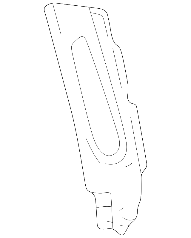 55362279AD Деталь TAIL LAMP POCKET, LEFT