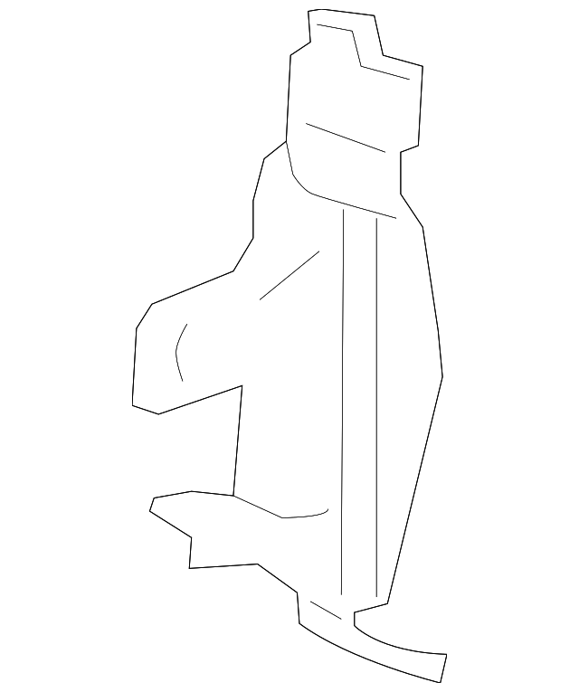 71106-T0A-A00ZA Деталь DUCT, R. FR. BUMPER SIDE