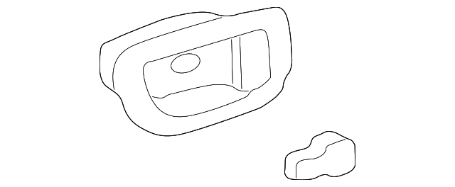 69277-30150-E4 BEZEL, RIGHT