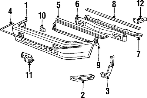 Colt BUMPER & COMPONENTS - FRONT