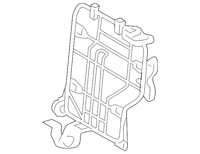 71018-60440 SEAT BACK FRAME, LEFT
