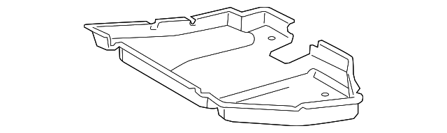 72928-60100-B0 UNDER COVER, LEFT