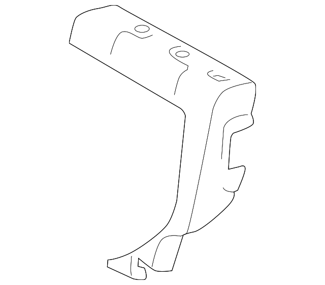 71652-60400 SEAT BACK PAD, LEFT