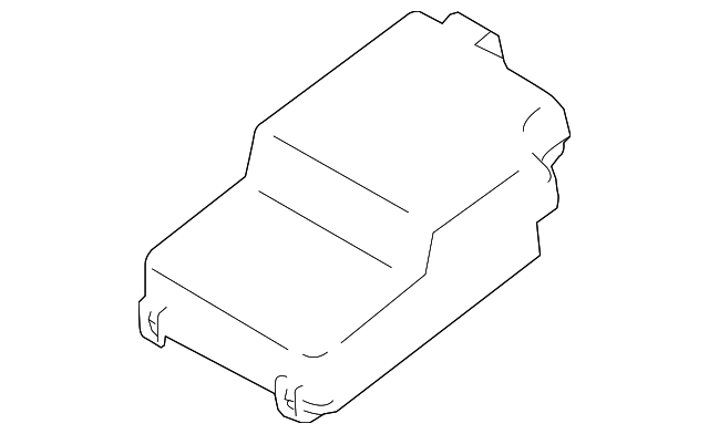 BBM6-66-761 Деталь FUSE BOX COVER